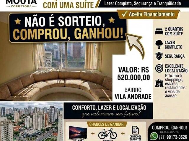 #SP001 - Apartamento para Venda em São Paulo - SP - 1